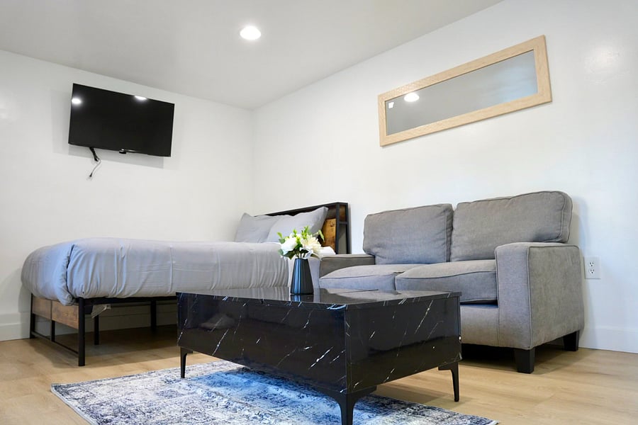 coffee table has additional storage option and capability of lifting to act as a dining or work table