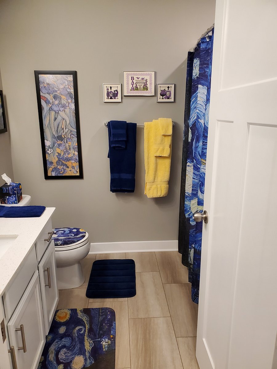 Private bath with tub shower (cleaned weekly)