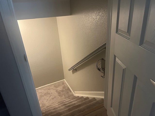 Stairs to basement