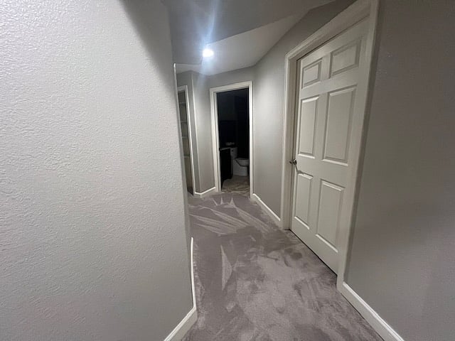 Hallway to bath and bedroom