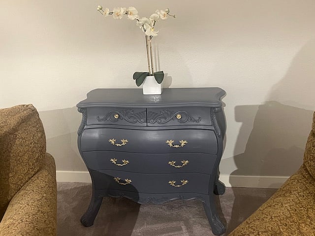 TV stand if tenant wants TV in Living Room. Or can locate TV in Bedroom.