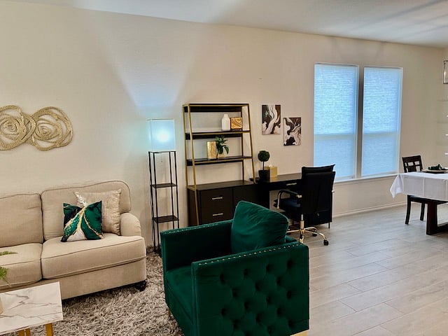 view from hallway leading to Master Bedroom suite