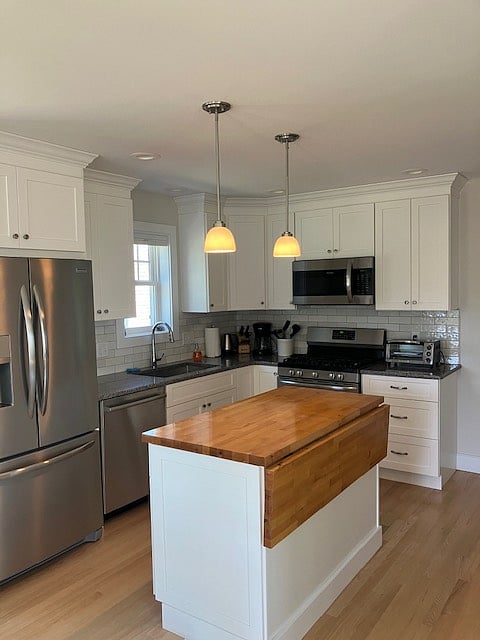 Well-stocked kitchen has everything you need