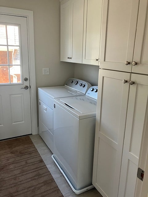 Washer and dryer and lots of pantry space