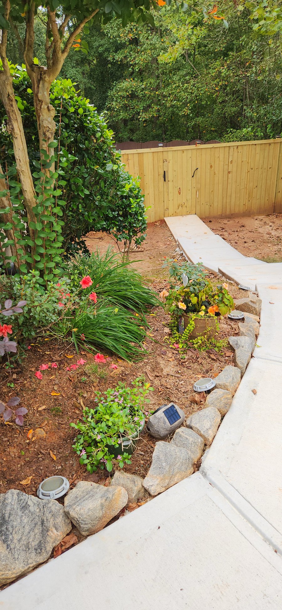 Walk up path