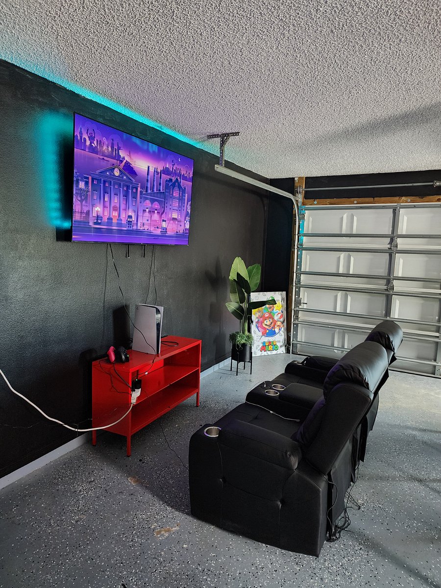 game  room with ps5