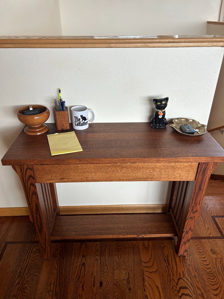 Front entry table