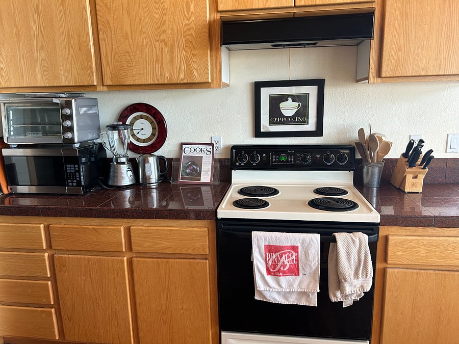 Electric stove, microwave, toaster oven, and other appliances