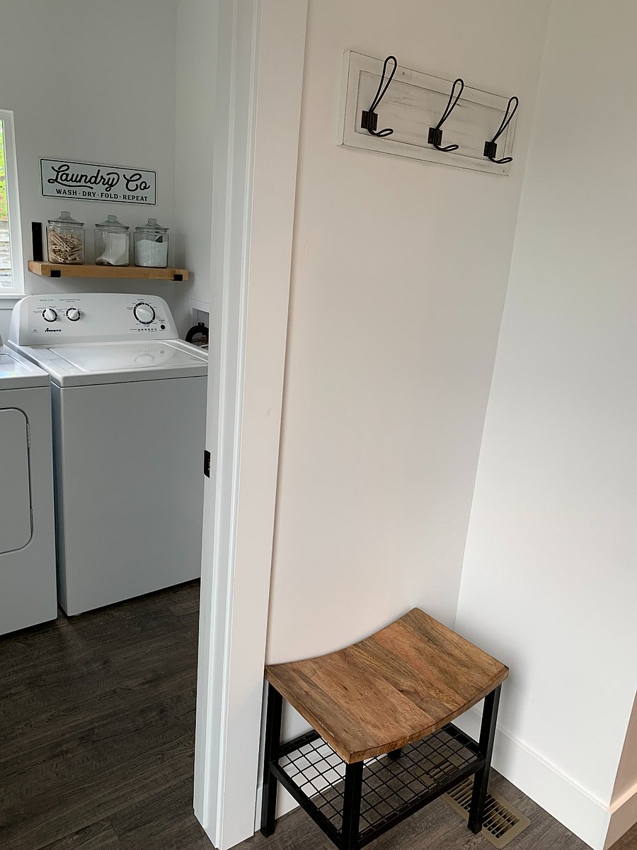 Laundry and back entry