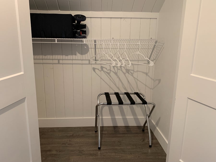 Large closet space
