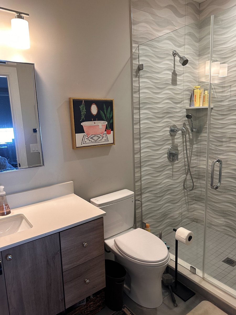 MASTER BATHROOM + SHOWER (unshared)