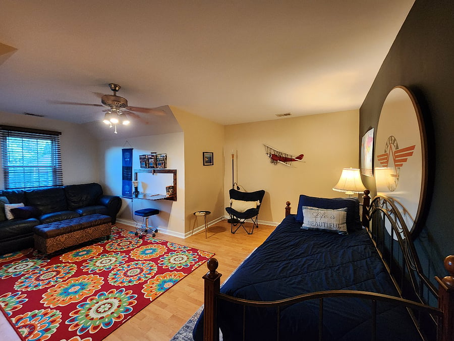 Trundle twin beds. :)