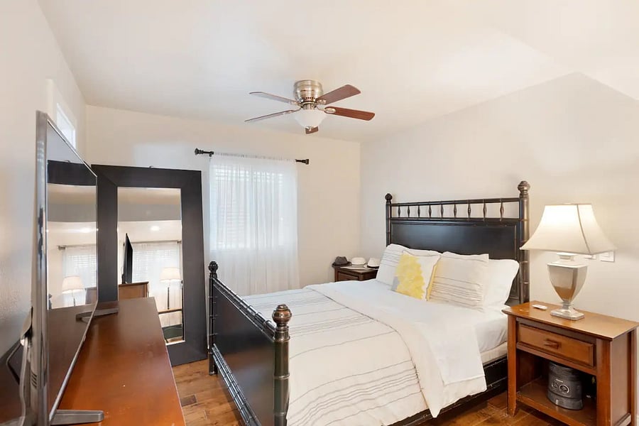 Downstairs Bedroom with Ensuite  Bathroom