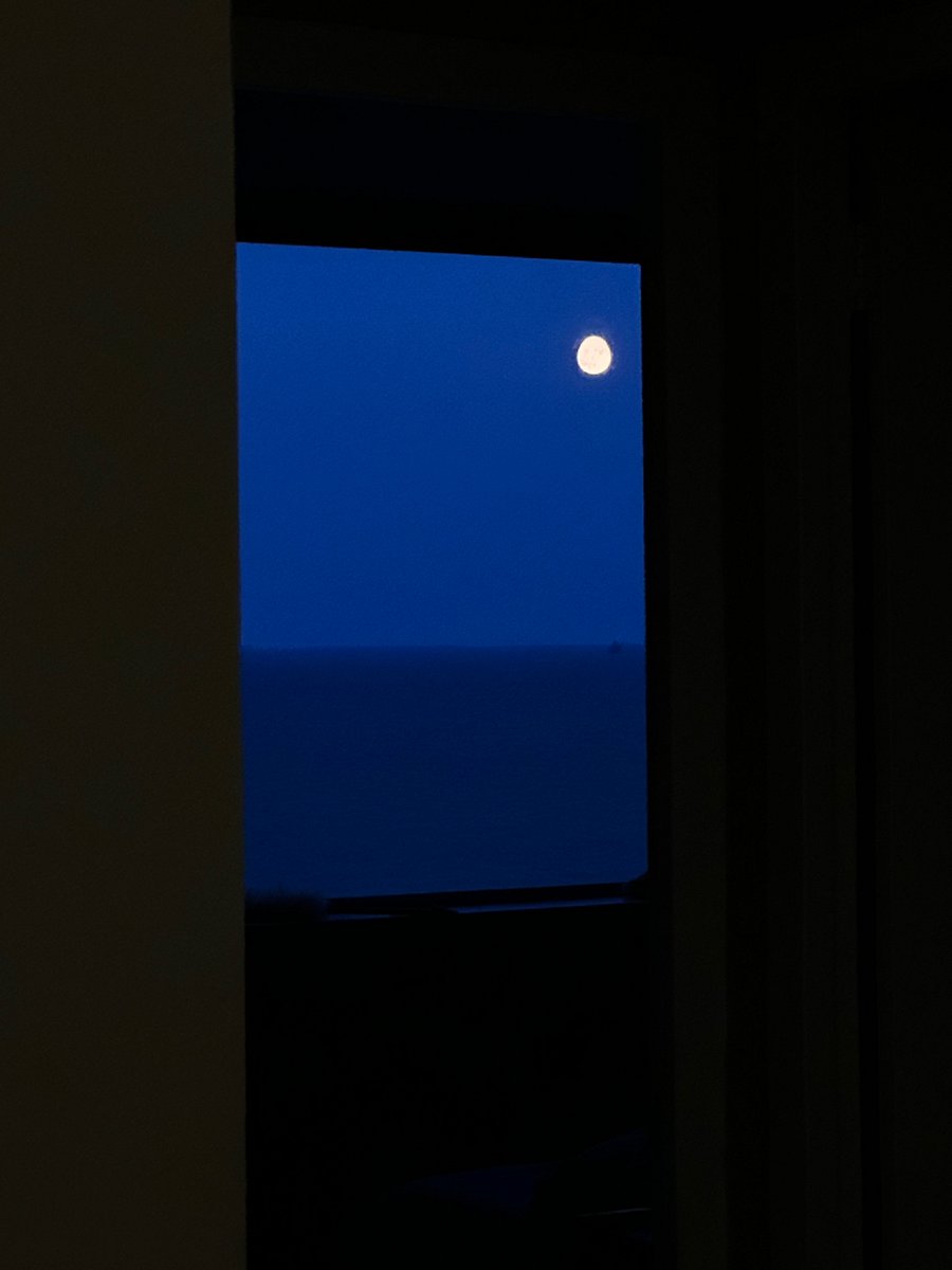 Full Moon from Main Bedroom