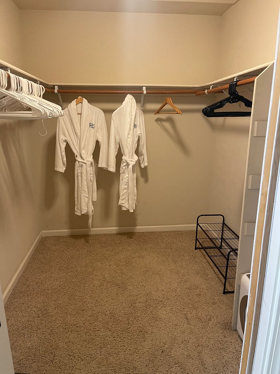 Unit A walk in closet