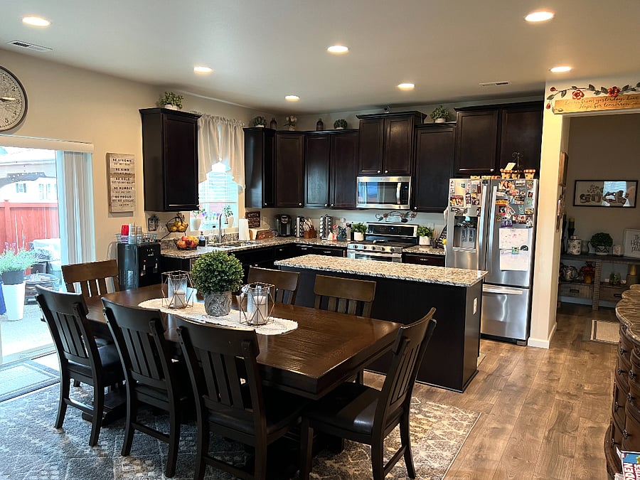 Kitchen and Dining Table