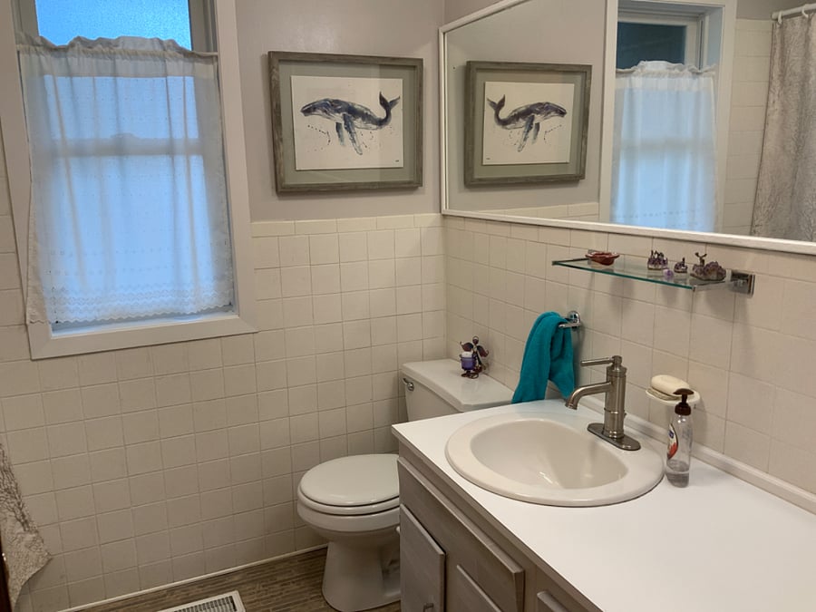 Hall bathroom