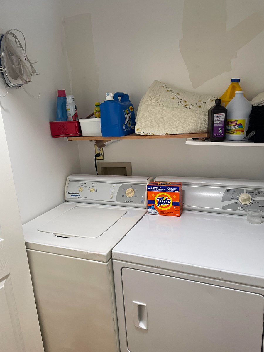 in unit washer and dryer with iron