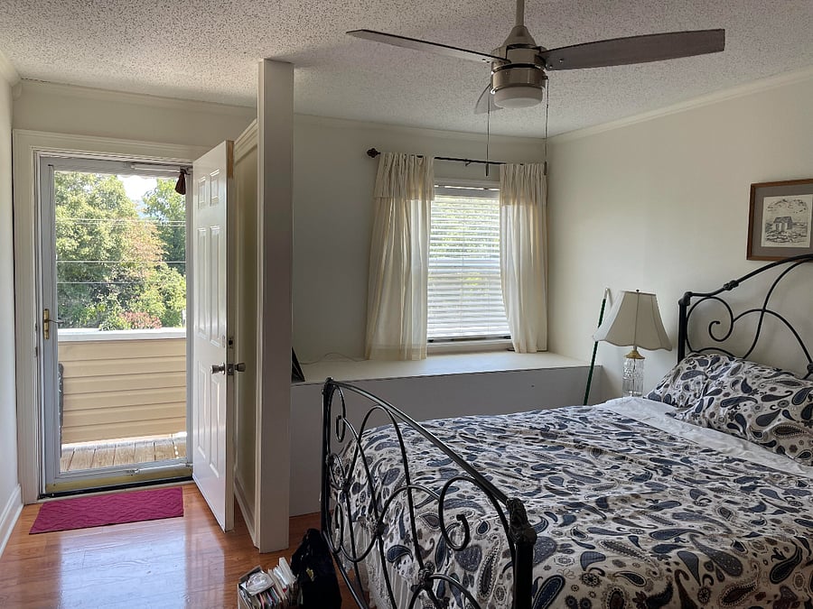 bedroom #2 has its own separate entrance door