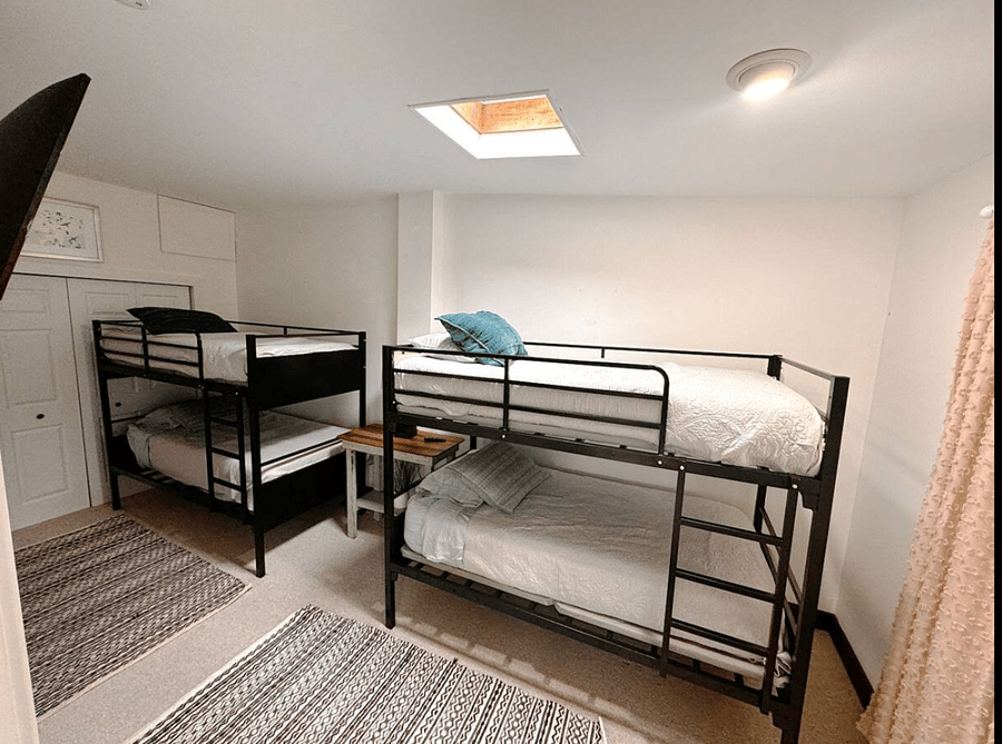 Bedroom 4. 2 Bunk Beds. Sleeps 4.