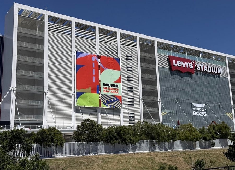 Levi Stadium is within 25 miles and also accessible via BART with transfer to the light rail