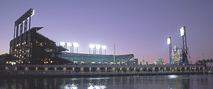 The San Francisco Giants stadium is also accessible by public transit. 