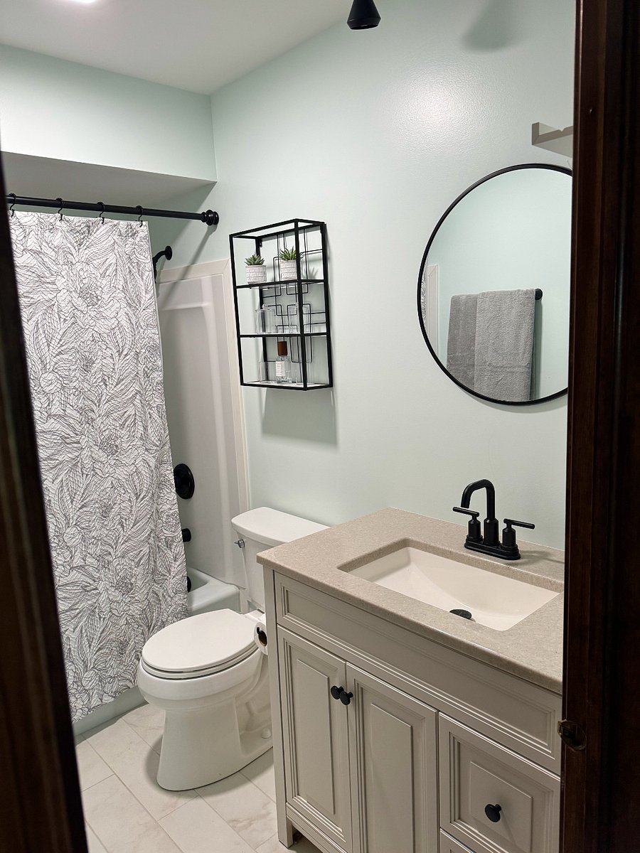 Beautifully updated bathroom.