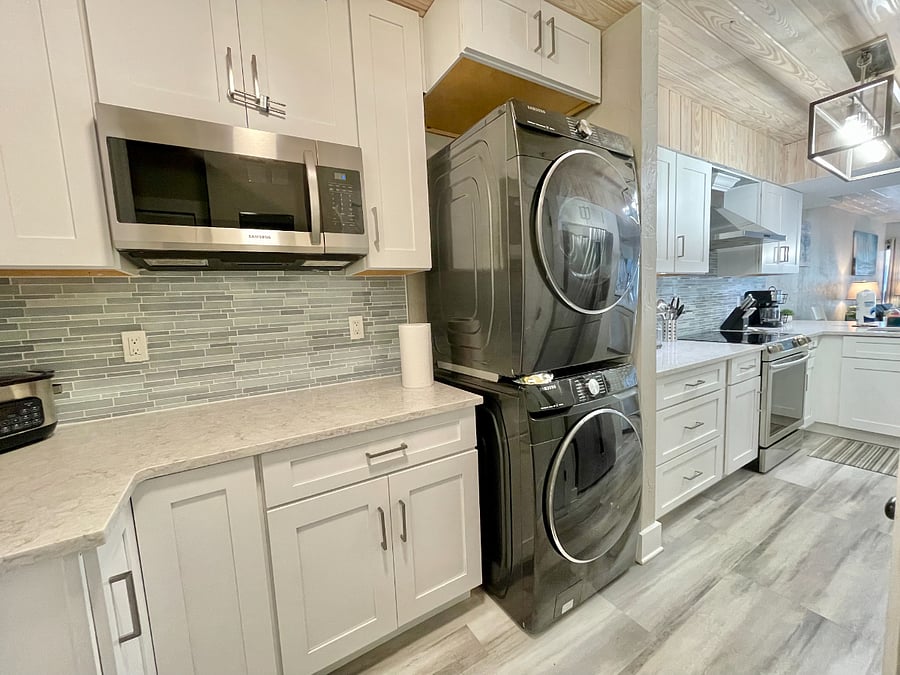 Microwave and Laundry