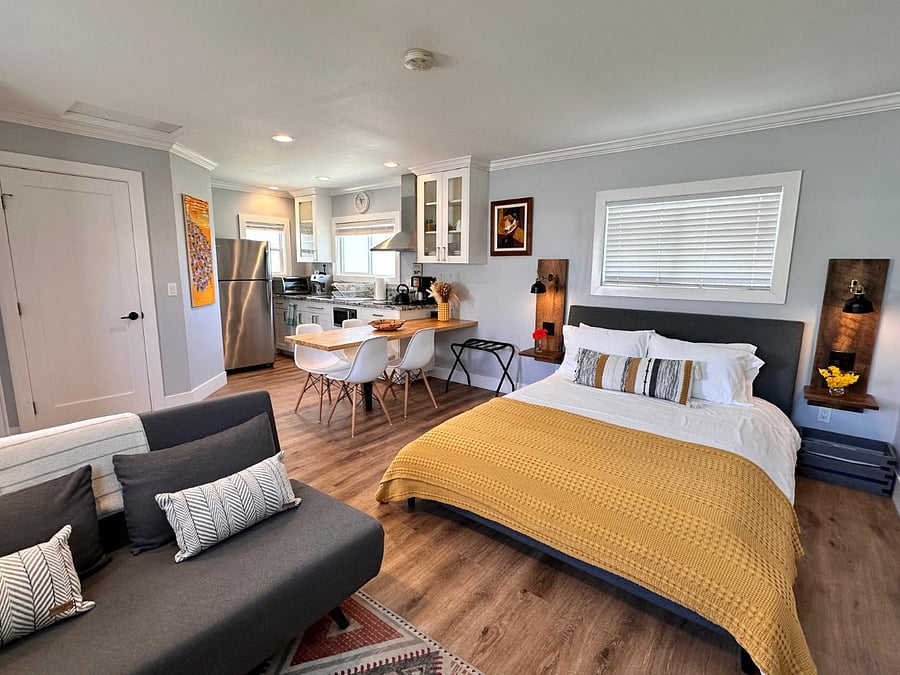 Overall look from of the open concept