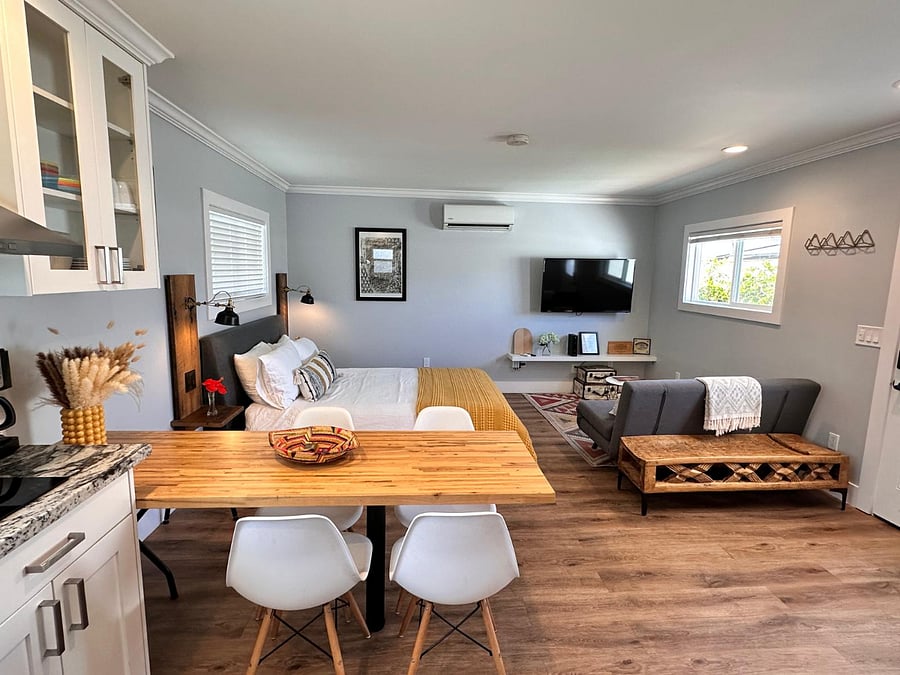 Overall view from the kitchen