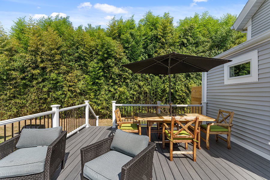 Back deck