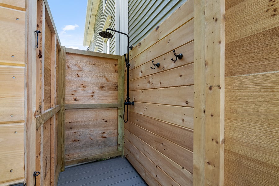 Outdoor shower
