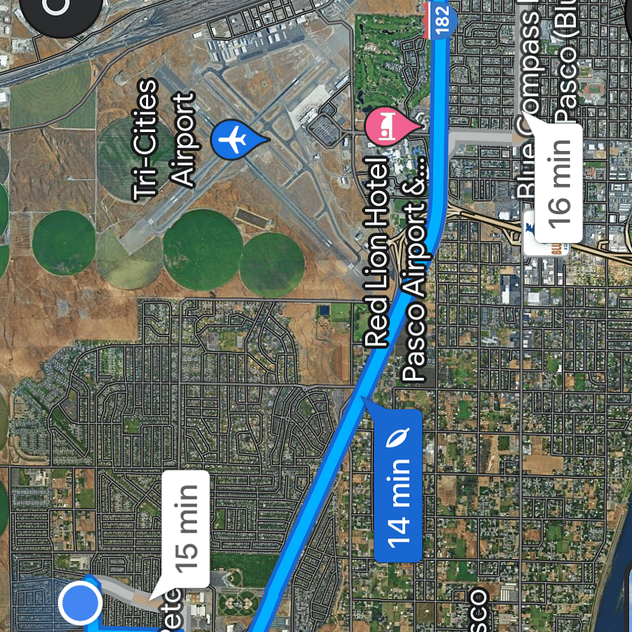 Distance to Lourdes Medical Center