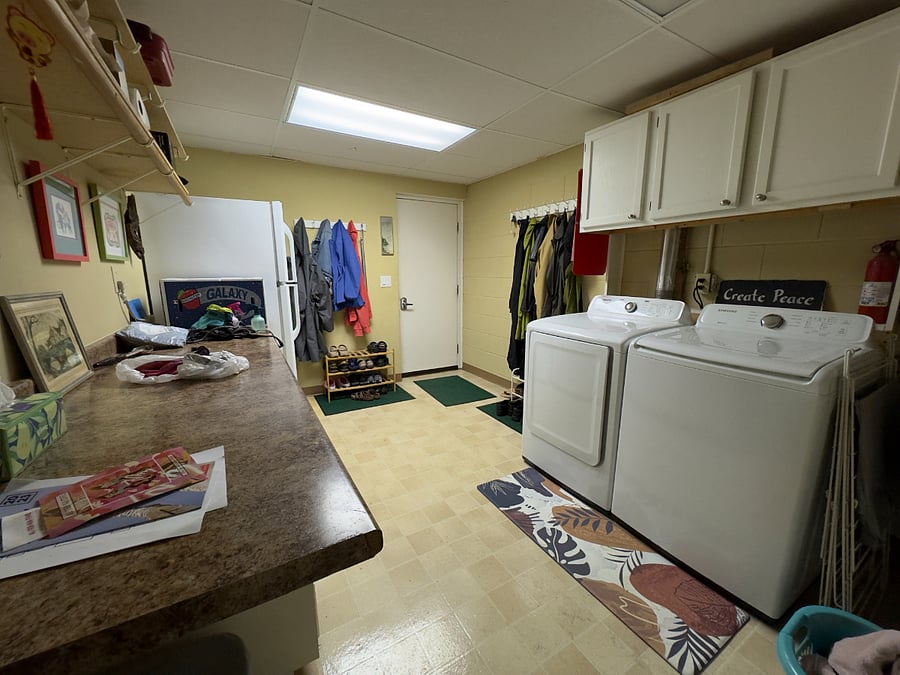 Washer and Dryer. (Will be empty.)