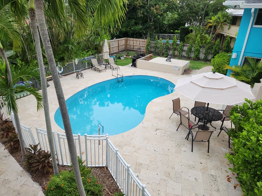 View from balcony
