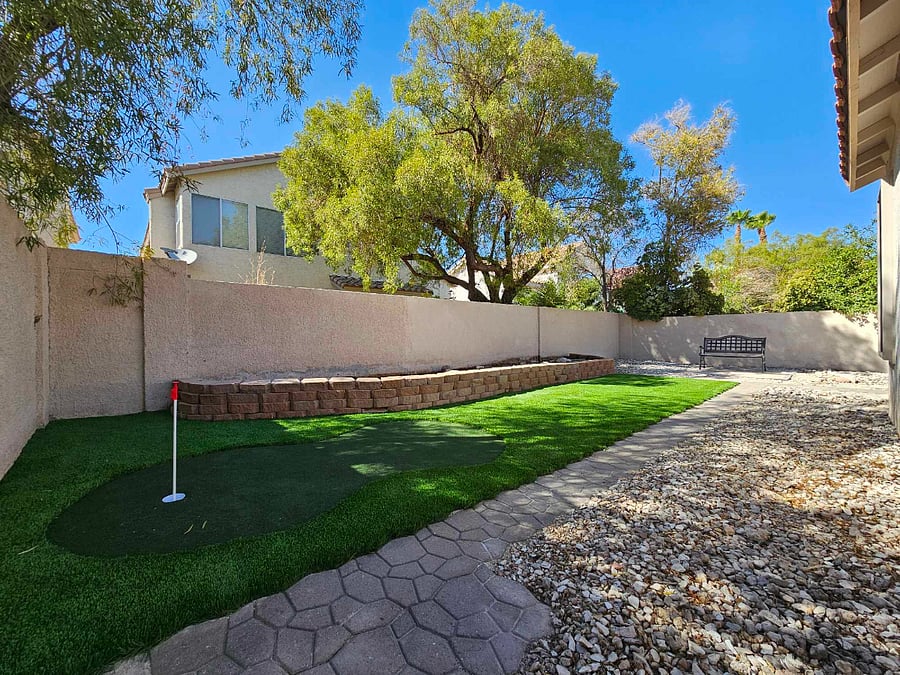 Private Backyard