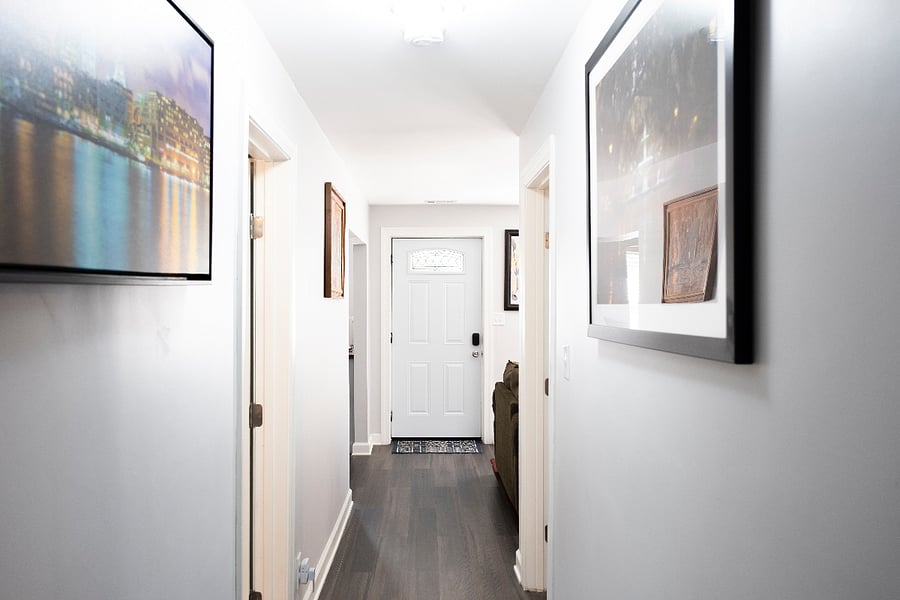 Hallway and front door