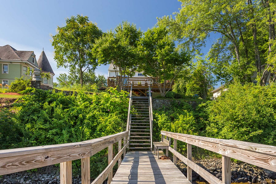 View of property from the dock.