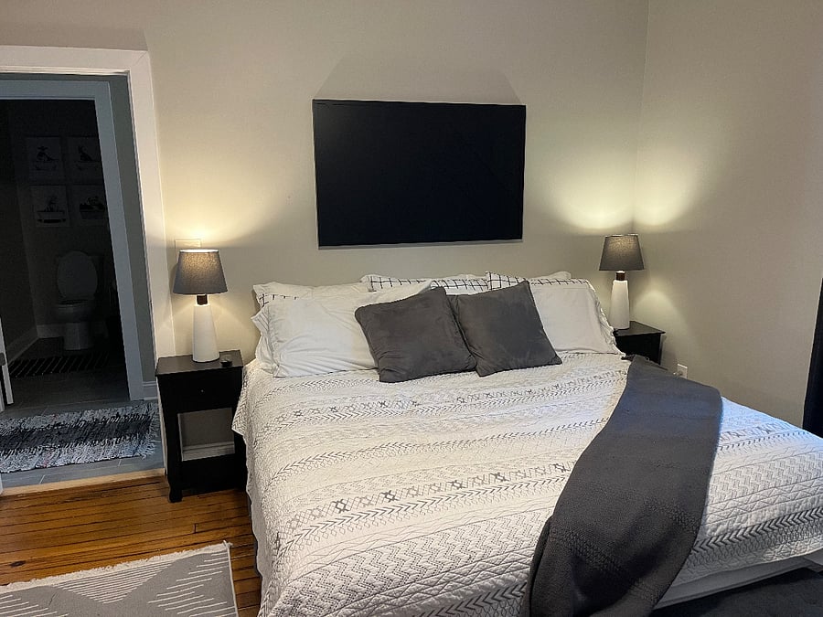 King sized adjustable bed.