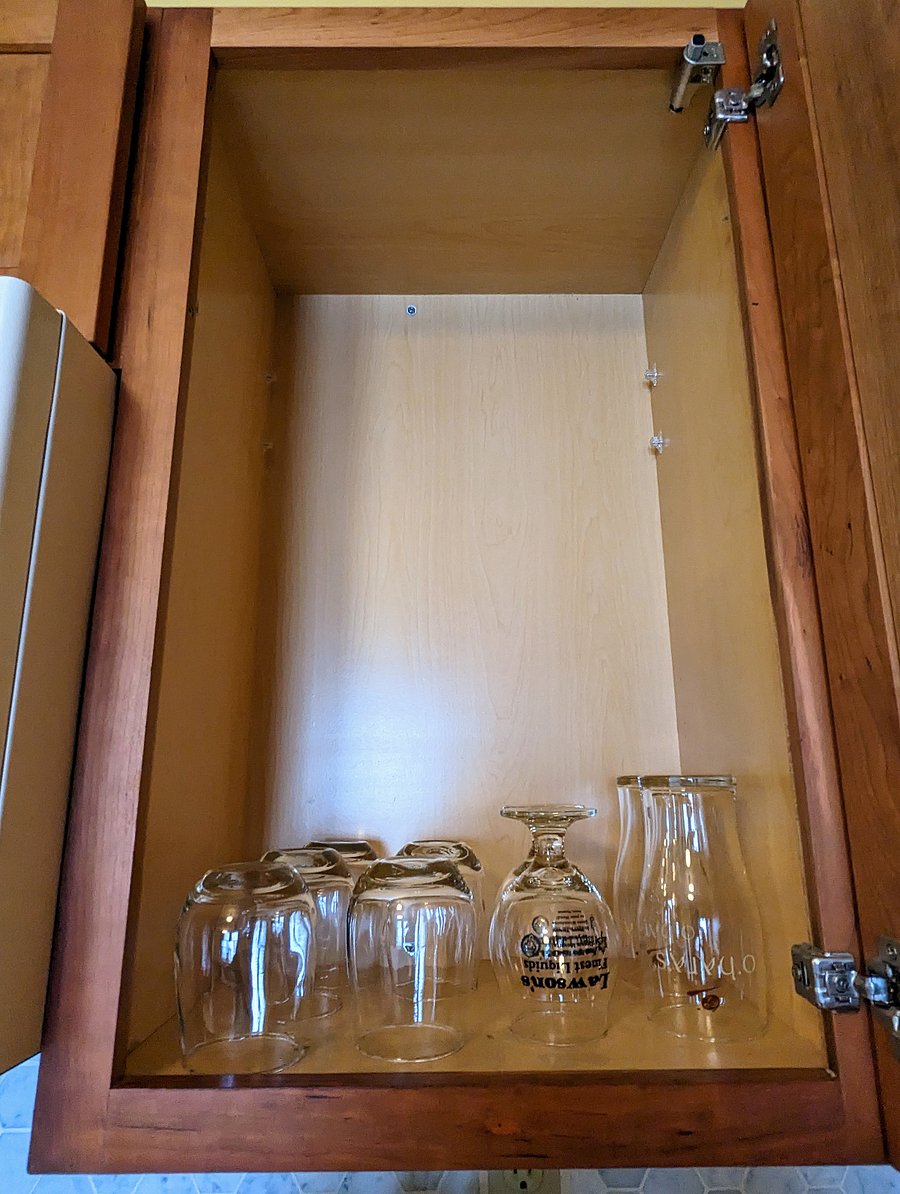 Libation glasses