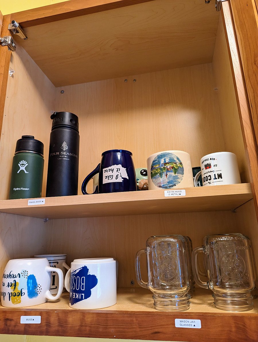 Mugs and glasses