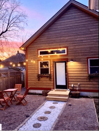 AirBnb Cottage in the backyard (you will share the yard with these guests)