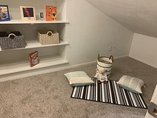 Cubby Play Area in 4th Bedroom on Second Floor