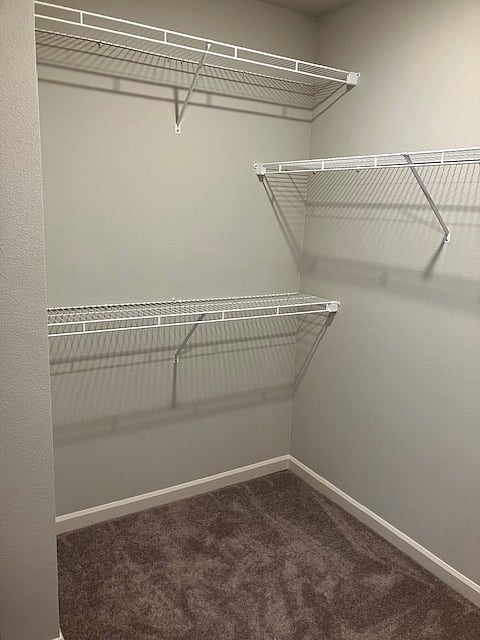 other half of primary bedroom closet