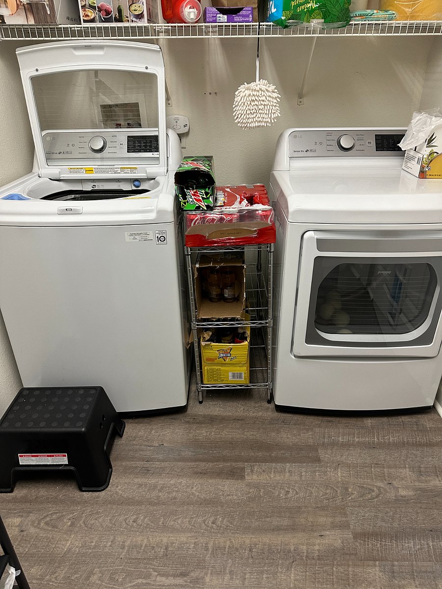 laundry (washer and dryer)