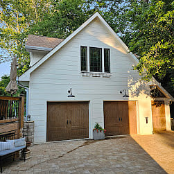 Garage Apartment with Separate Entrance on Left