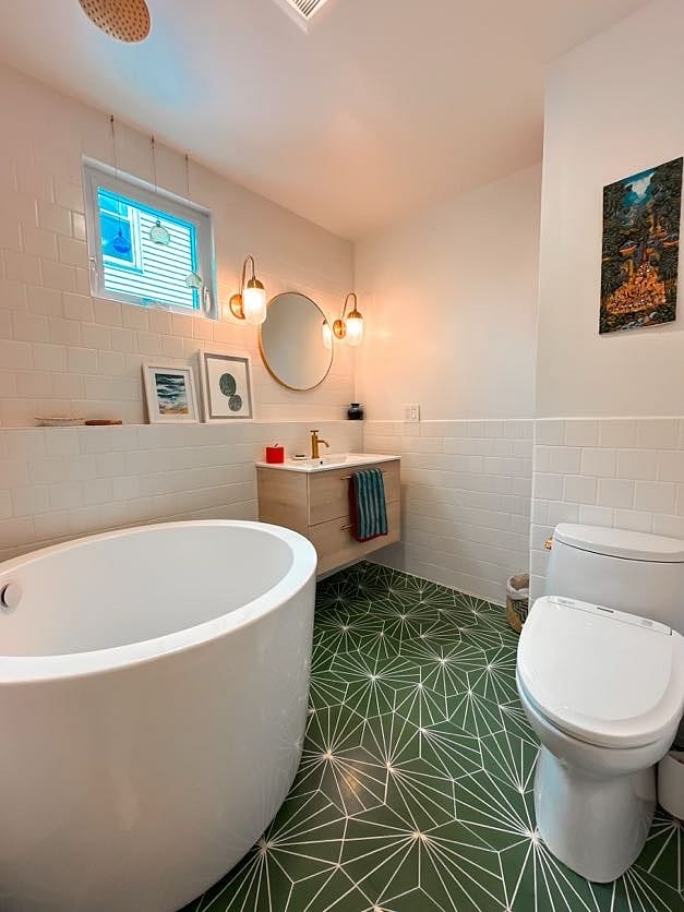 Private bathroom for owner