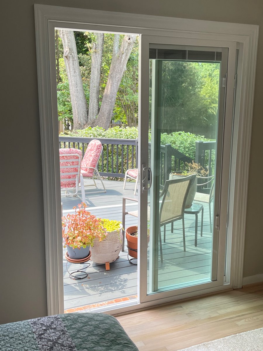 Emerge from the Primary Bedroom through sliding glass doors directly onto the spacious Deck. You just might be greeted by deer migrating through the backyard.