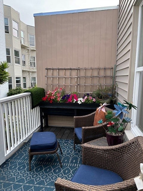 Shared deck.