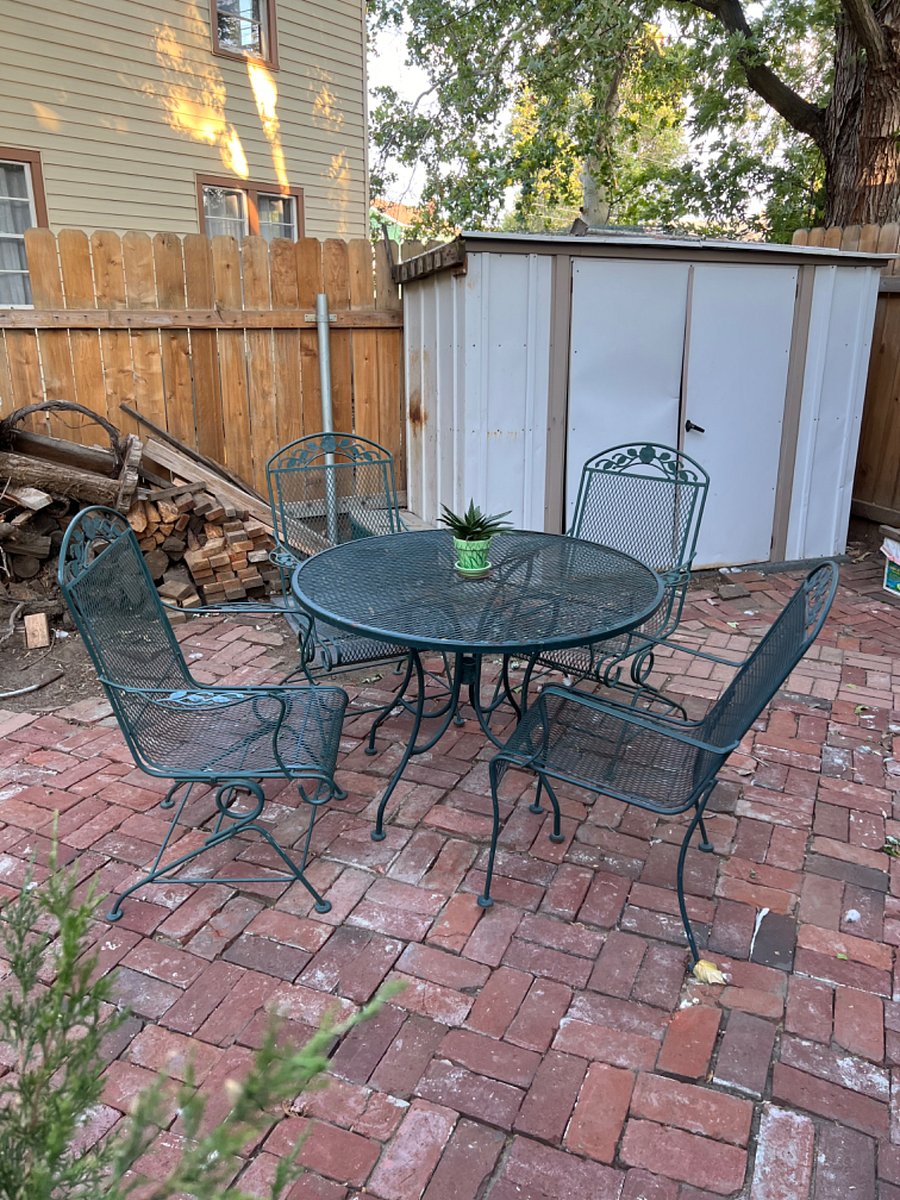 Patio,...forgot to mention I have a grill too!